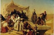 Arab or Arabic people and life. Orientalism oil paintings 85, unknow artist